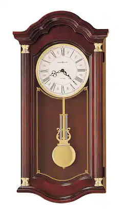 Howard Miller - Lambourn I Wall Clock 620220 Windsor Cherry - Brown