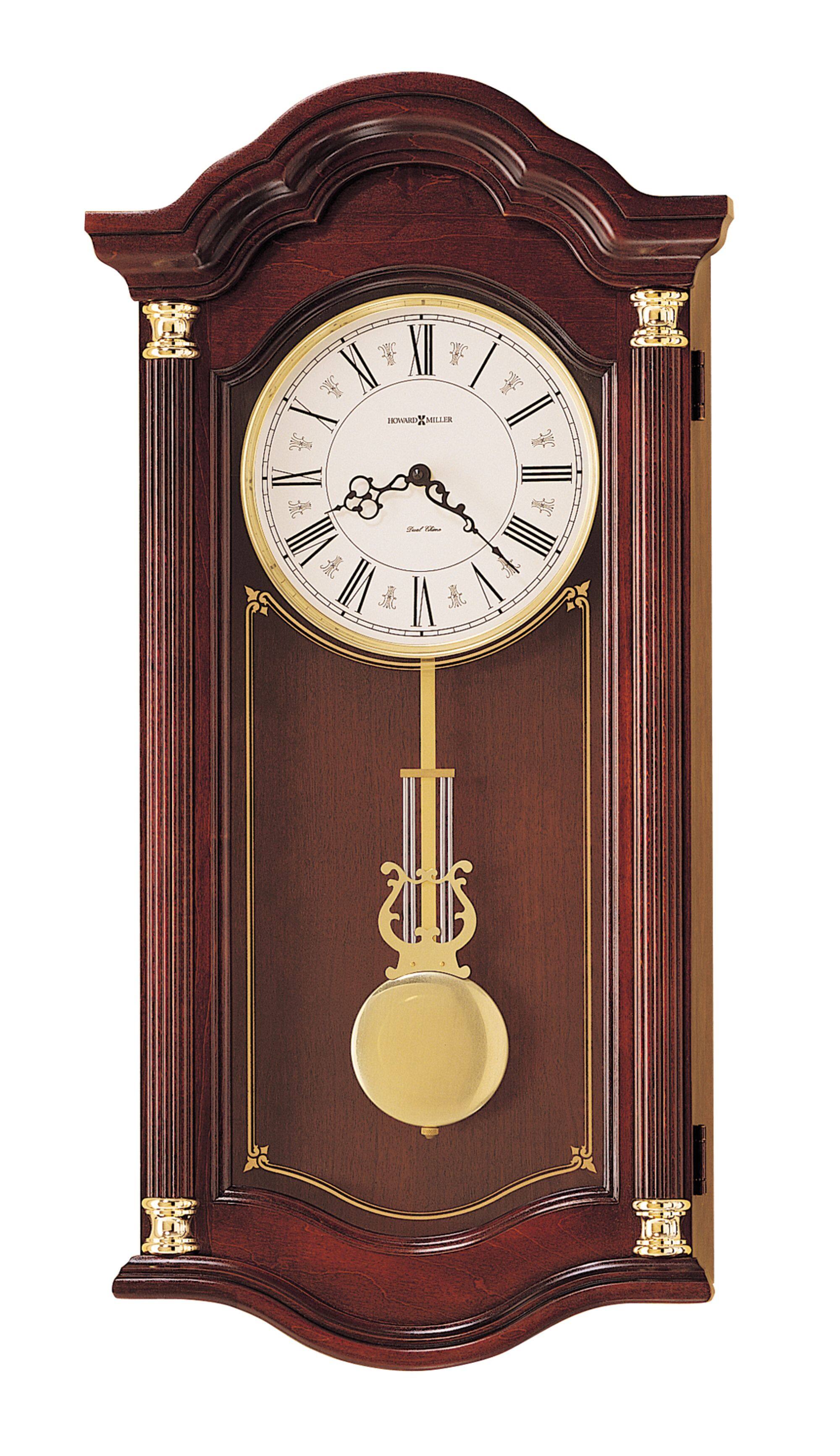 Howard Miller - Lambourn I Wall Clock 620220 Windsor Cherry - Brown