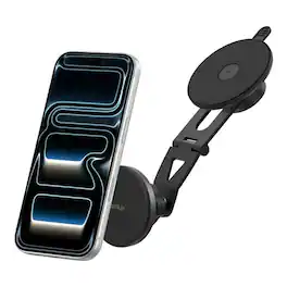Belkin - BoostCharge Magnetic Wireless Qi2 Charging EV Mount, 27W - Black