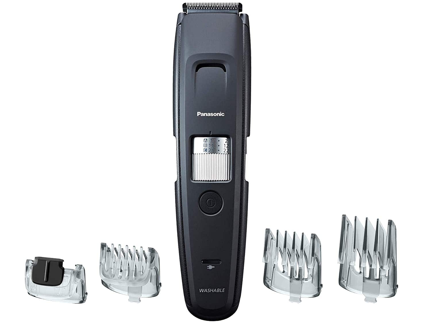 Angle. Panasonic - ER-GB96-K Rechargeable Beard Trimmer with 4 Attachments Wet/Dry - Black.