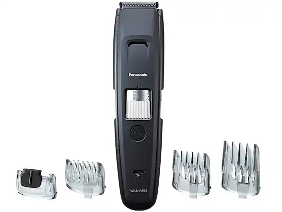 Angle. Panasonic - ER-GB96-K Rechargeable Beard Trimmer with 4 Attachments Wet/Dry - Black.