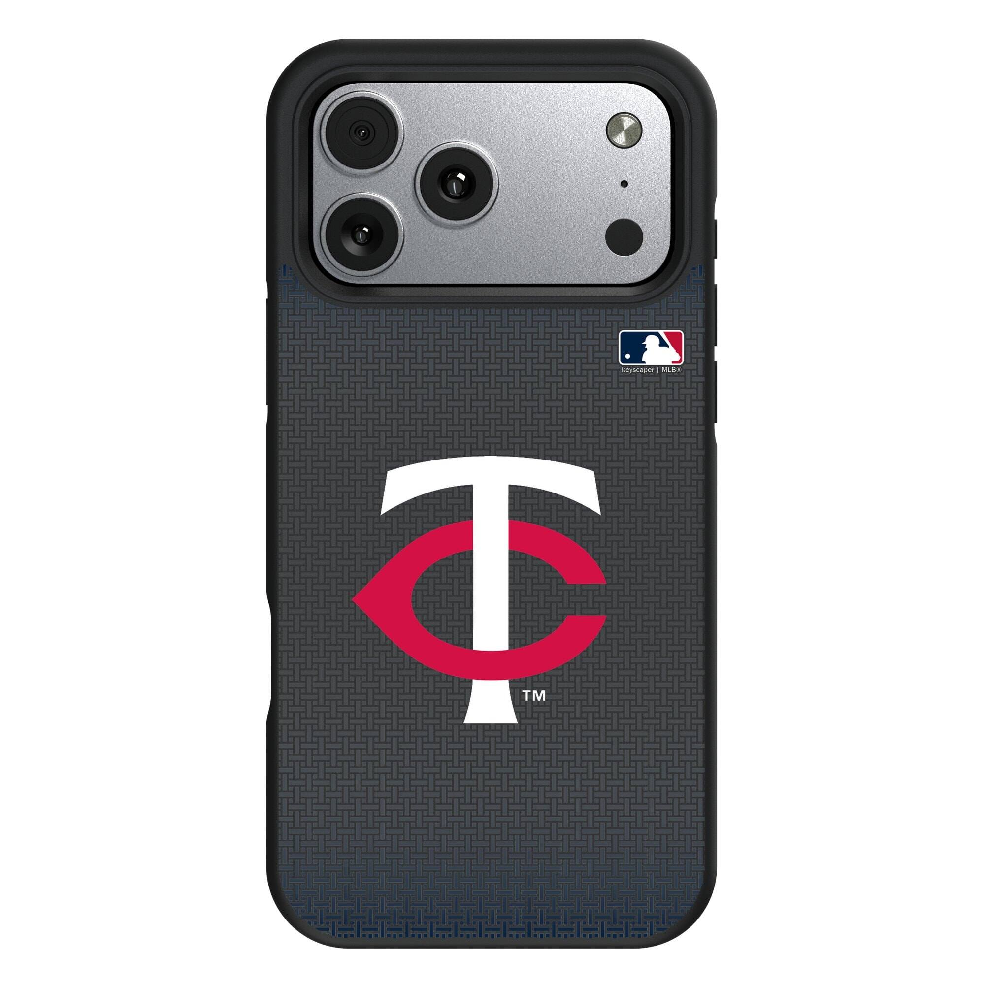 Front. Keyscaper - Bump Case with 8.2ft Drop Protection - 14 Pro Max - Black.