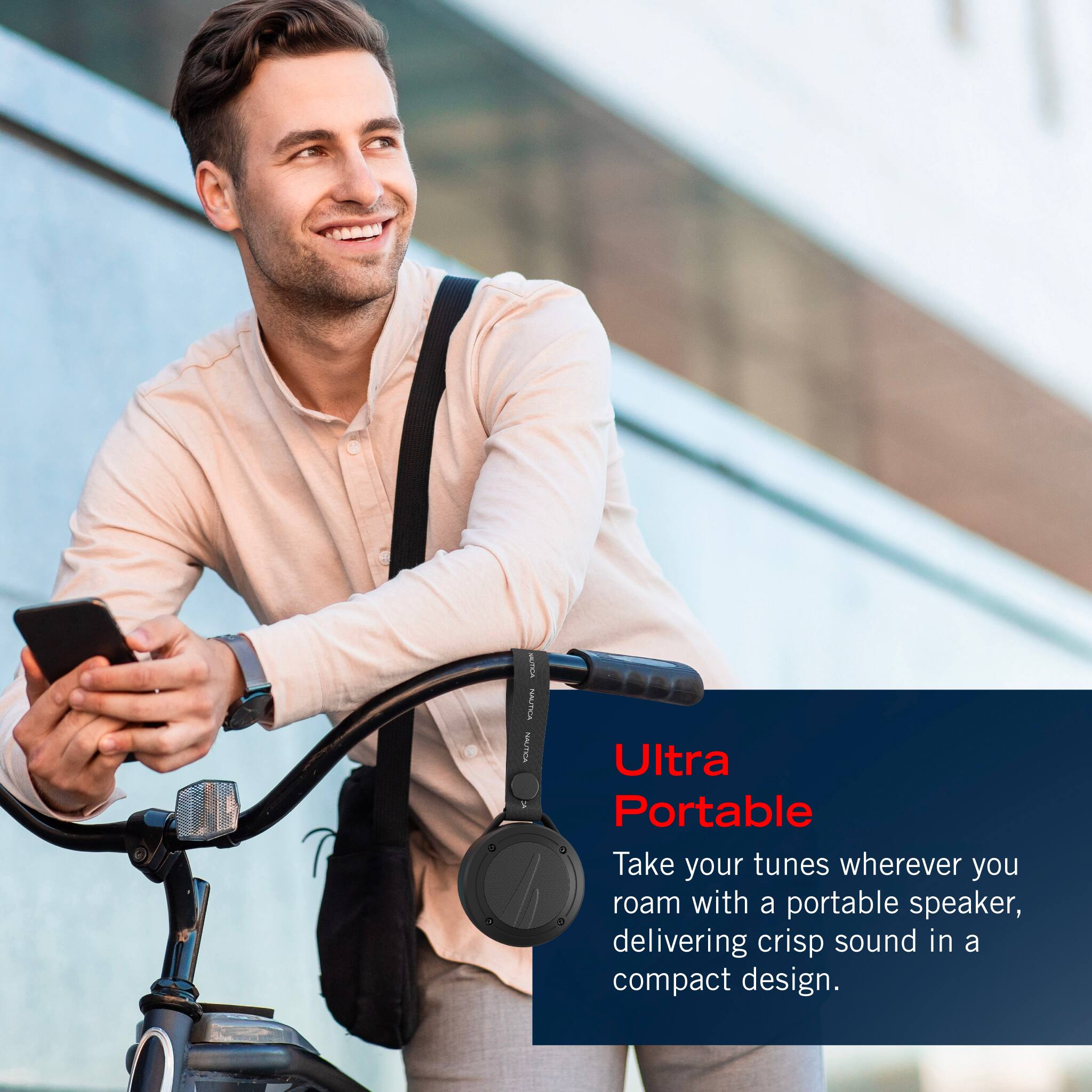 Ultra Portable

Take your tunes wherever you roam with a portable speaker, delivering crisp sound in a compact design.