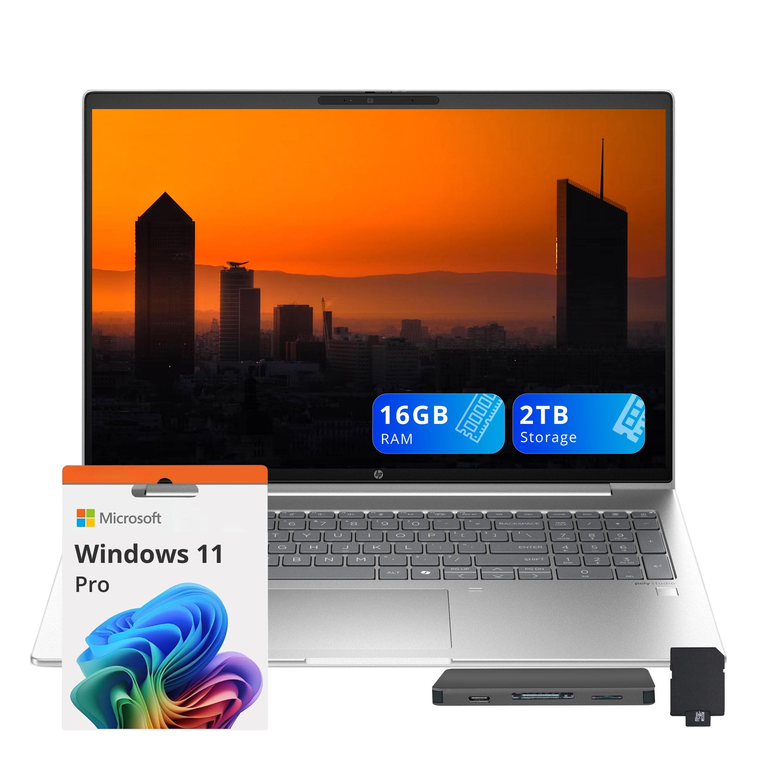 HP - ProBook 460 G11 16" WUXGA Display Laptop,Intel Ultra 5 125U,16GB RAM,1TB SSD+1TB Dock Set,Win 11 Pro - Pike silver