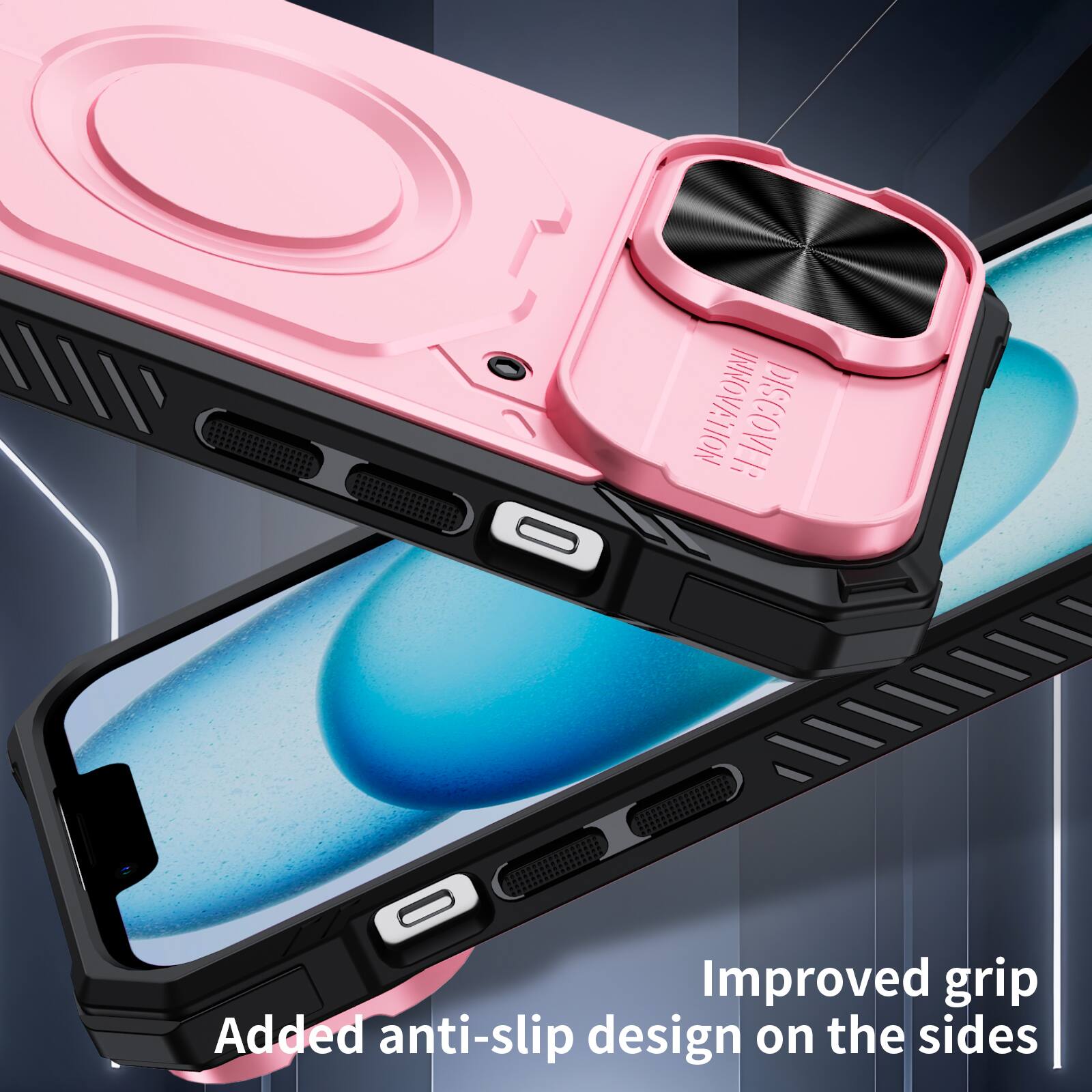 OVO - DISCOVI - Improved grip. Added anti-slip design on the sides