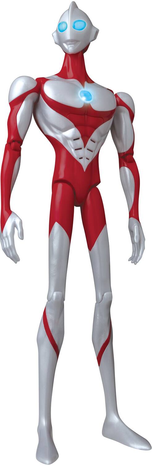 Alt View 4. Bandai - Bandai - Ultraman: Rising - 12" Deluxe Ultraman Figure   - Collectibles - Multicolor.