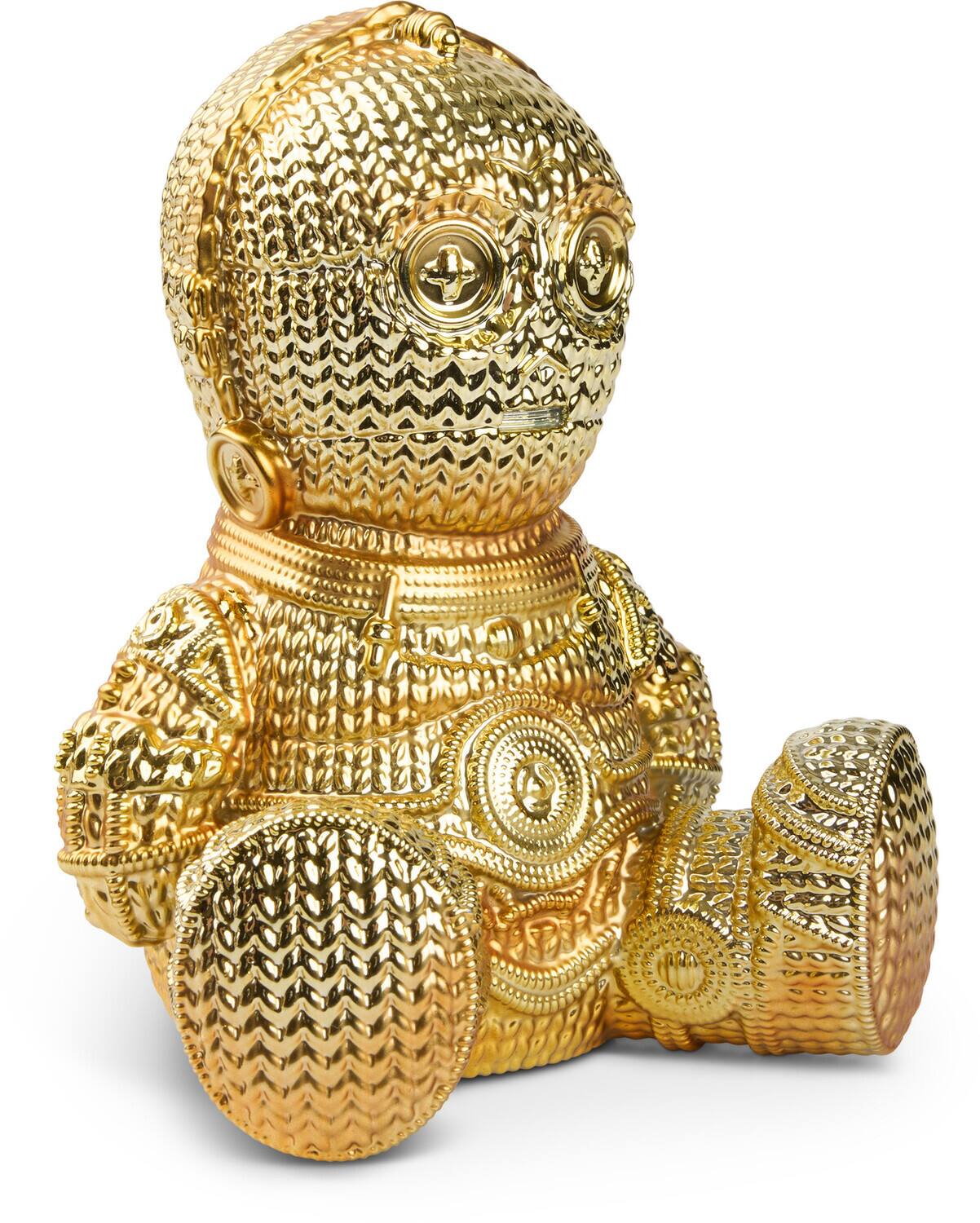 Alt View 1. Handmade by Robots - Star Wars - C-3PO Electroplated Limited Edition Vinyl Figure – Handmade by Robots   - COLLECTIBLES - Multicolor.