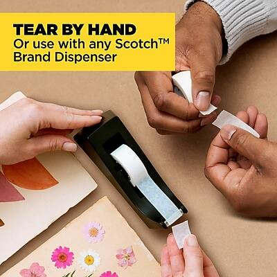 TEAR BY HAND  
Or use with any Scotch™ Brand Dispenser