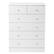 Alt View 3. Winado - Modern 6 Drawer Dresser Tall Dresser Chest of Drawers Anti-Tipping Device Metal Handle for Bedroom Living Room Hallway - White.