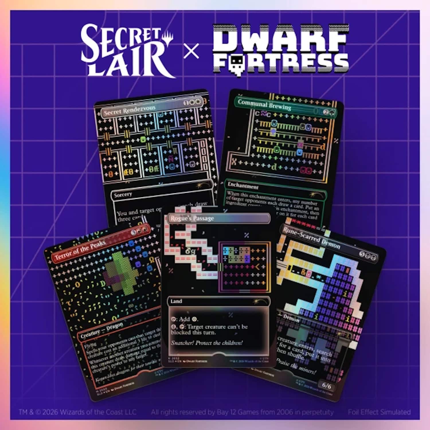 Wizards of The Coast - Magic: the Gathering TCG: Secret Lair x Dwarf Fortress - Create New World (Traditional Foil Edition) price history on PriceWatchPro