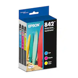 Epson - 842 DURABrite Ultra Ink Standard Capacity Color Combo Pack (T842520-S)