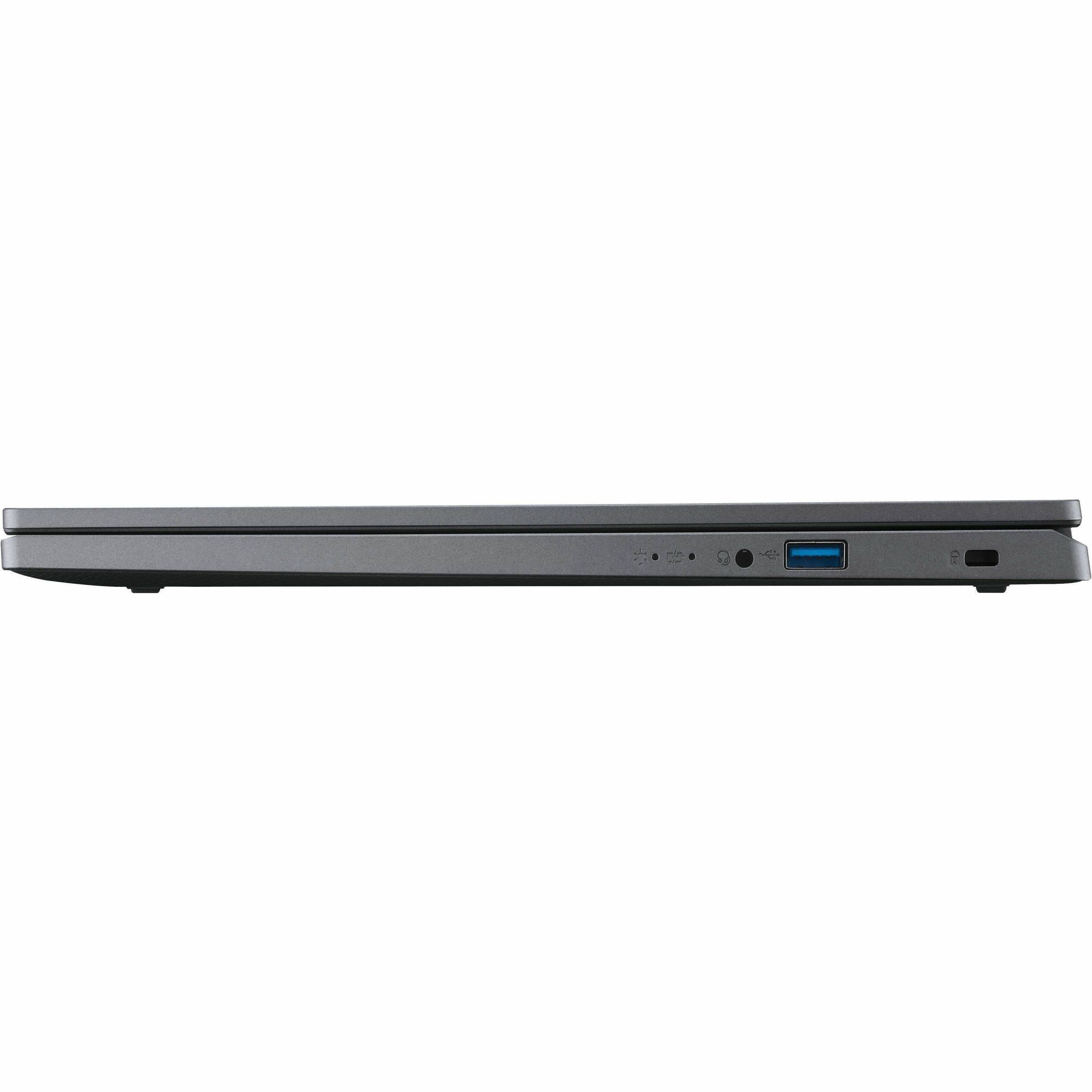 Alt View 5. Acer - Acer Extensa 15 215-23 EX215-23-R6G8 15.6" Notebook - WXGA - AMD Ryzen 5 7520U - 8 GB - 256 GB SSD - English (US) Keyboa - Iron.