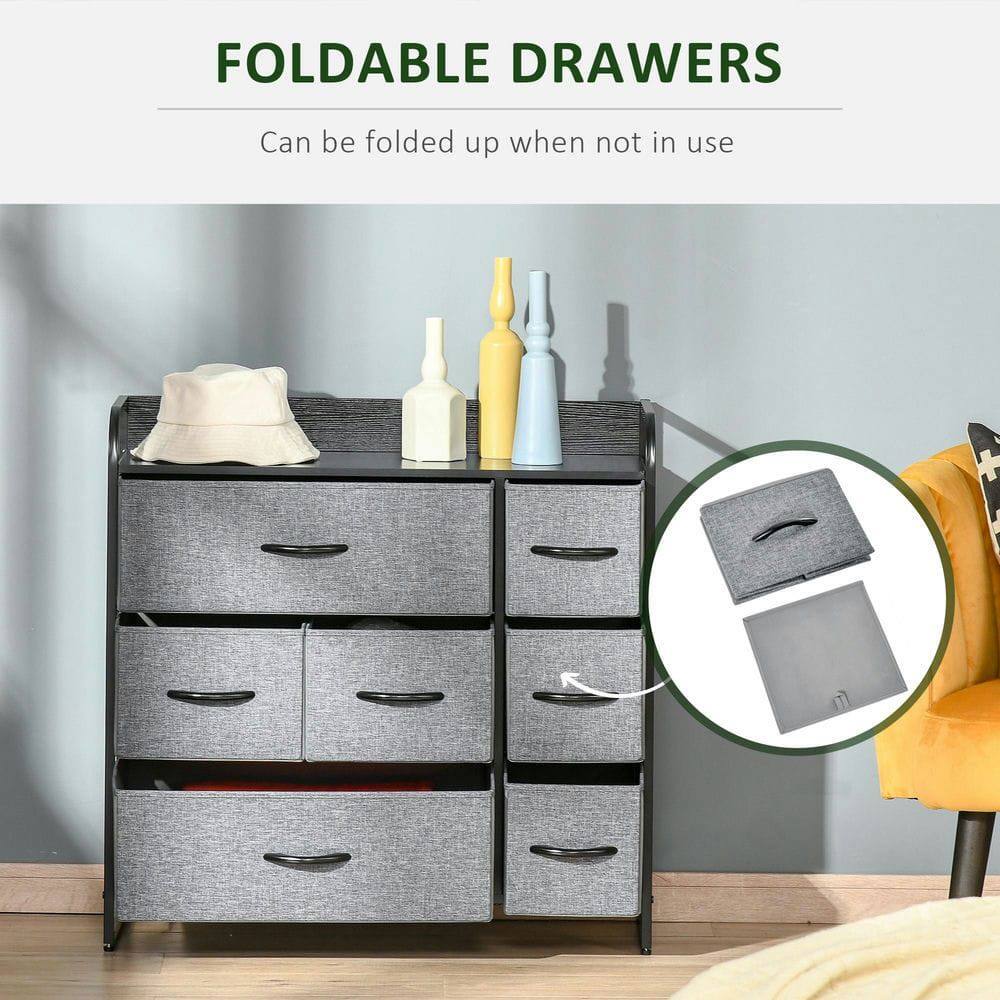 FOLDABLE DRAWERS  
Can be folded up when not in use