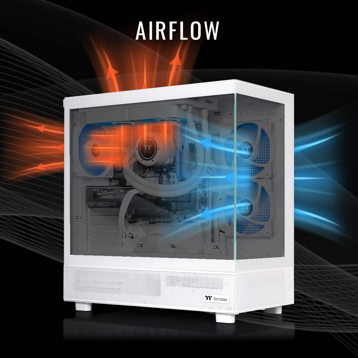 Thermaltake LCGS View 7860TS 270 Gaming Desktop AMD Ryzen 7