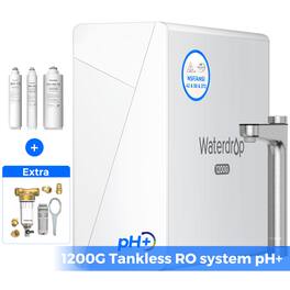 Waterdrop - X12 Reverse Osmosis System Extra WD-RPFK-1 Spin Down Sediment Filter - White