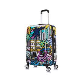 InUSA - Prints Lightweight Hardside Spinner Luggage 24" - MIAMI