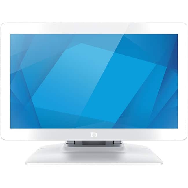 Elo - 1502LM 16" Class Webcam LCD Touchscreen Monitor - 16:9 - 30 ms - 15.6" Viewable - TouchPro Projected Capacitive - 10 - White