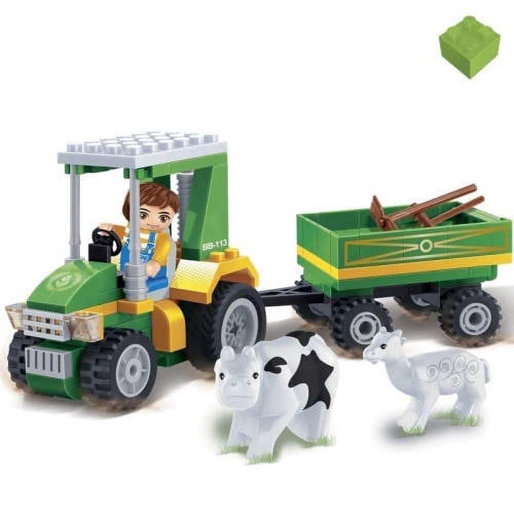 BanBao - Tractor With Tools (115pcs) Building Set for Kids