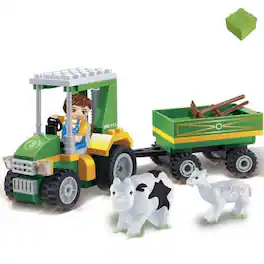 BanBao - Tractor With Tools (115pcs) Building Set for Kids