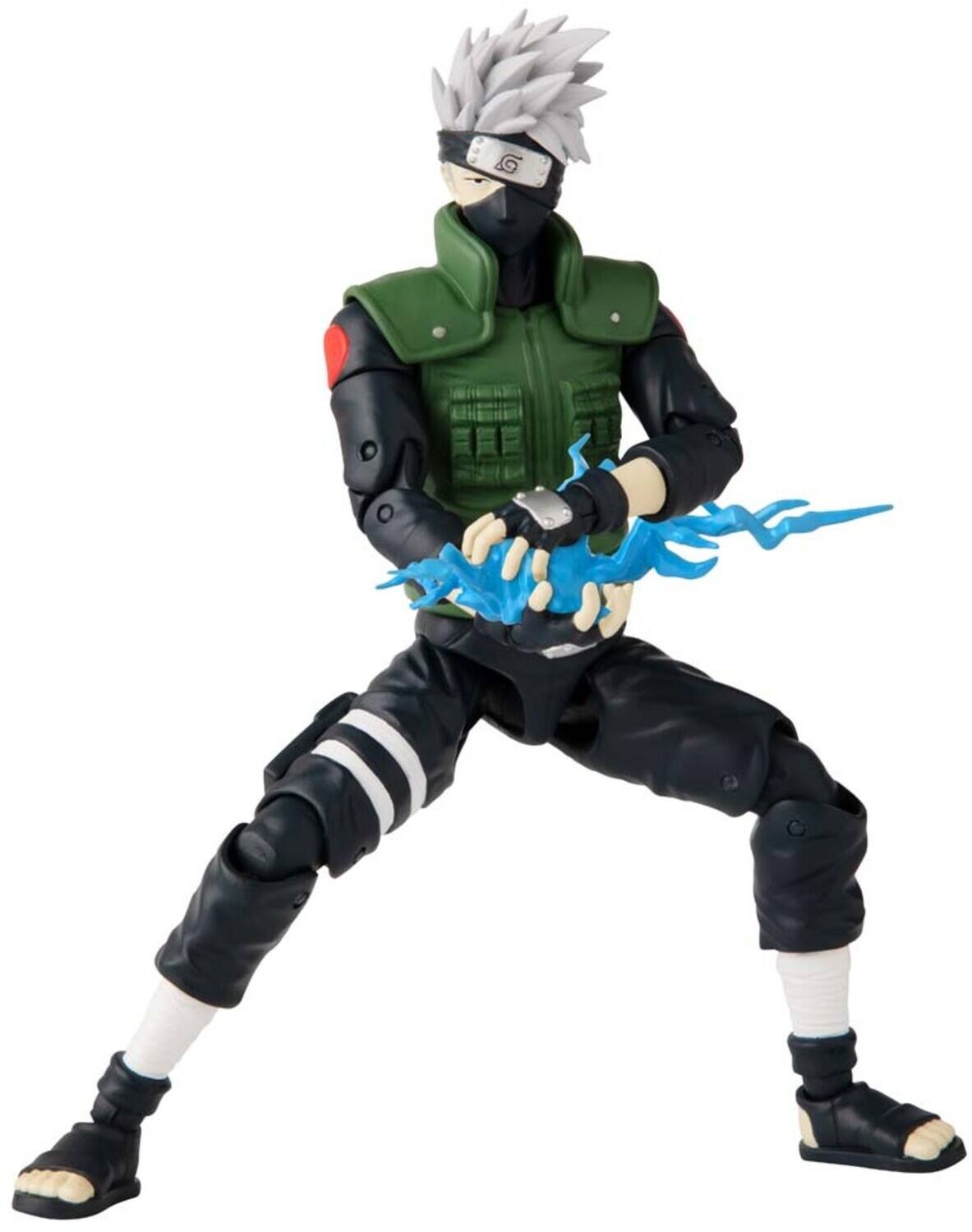 Alt View 4. Bandai - Bandai - Naruto - Anime Heroes - Hatake Kakashi Action Figure   - COLLECTIBLES - Multicolor.