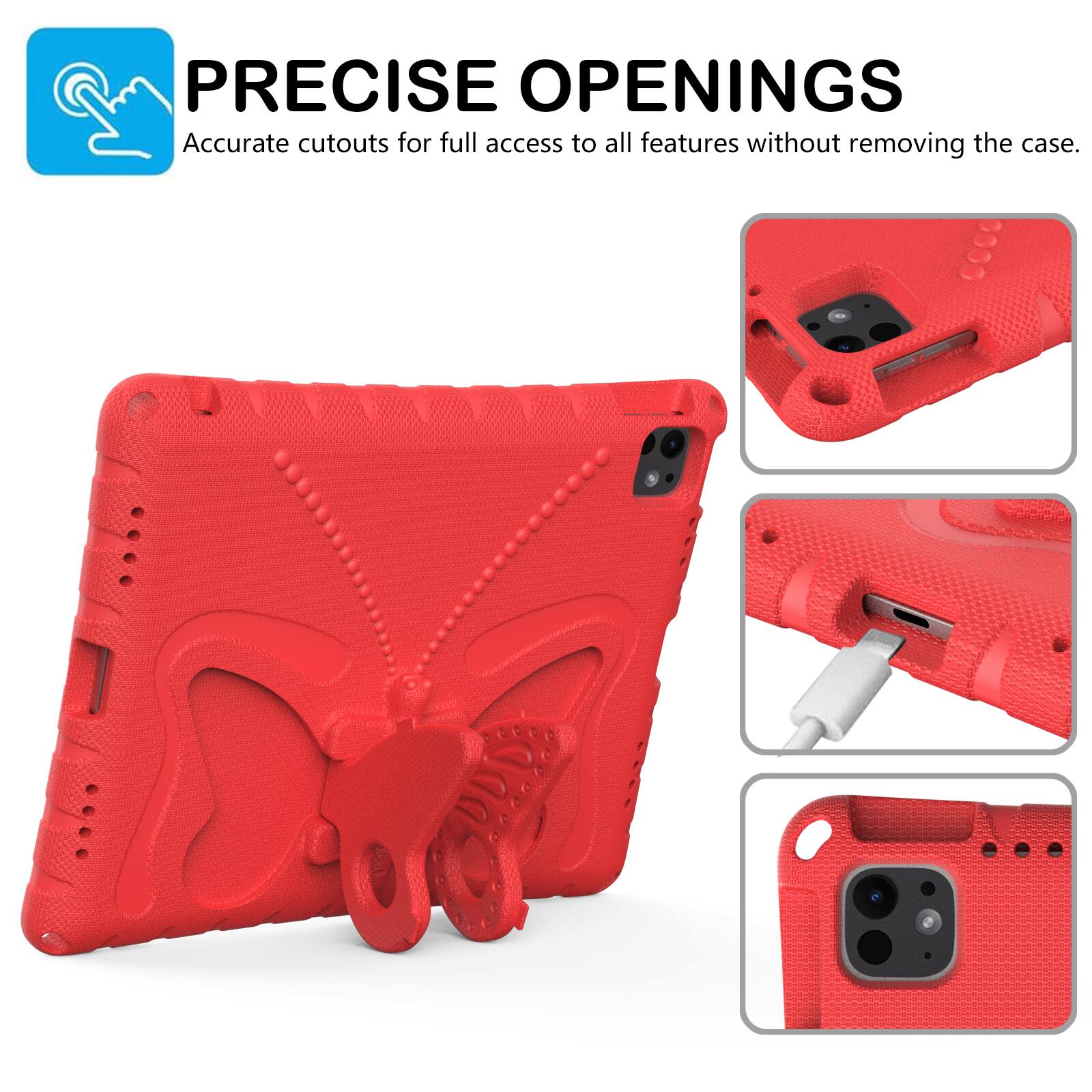 PRECISE OPENINGS  
Accurate cutouts for full access to all features without removing the case.