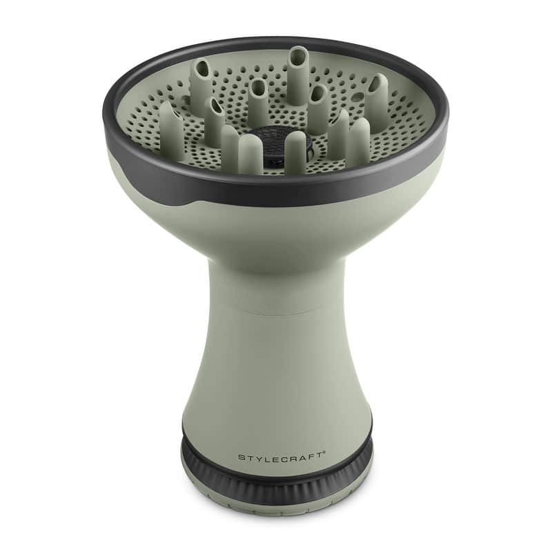 StyleCraft - 2-in-1 Diffuser and Hair Dryer for Curly Hair - Sage