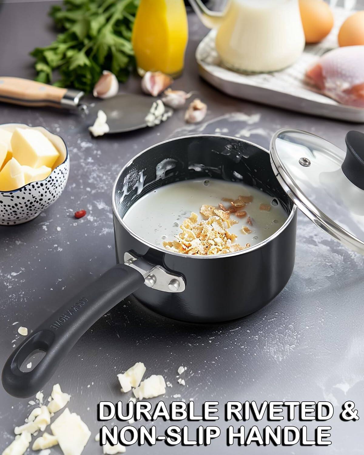 DURABLE RIVETED & NON-SLIP HANDLE