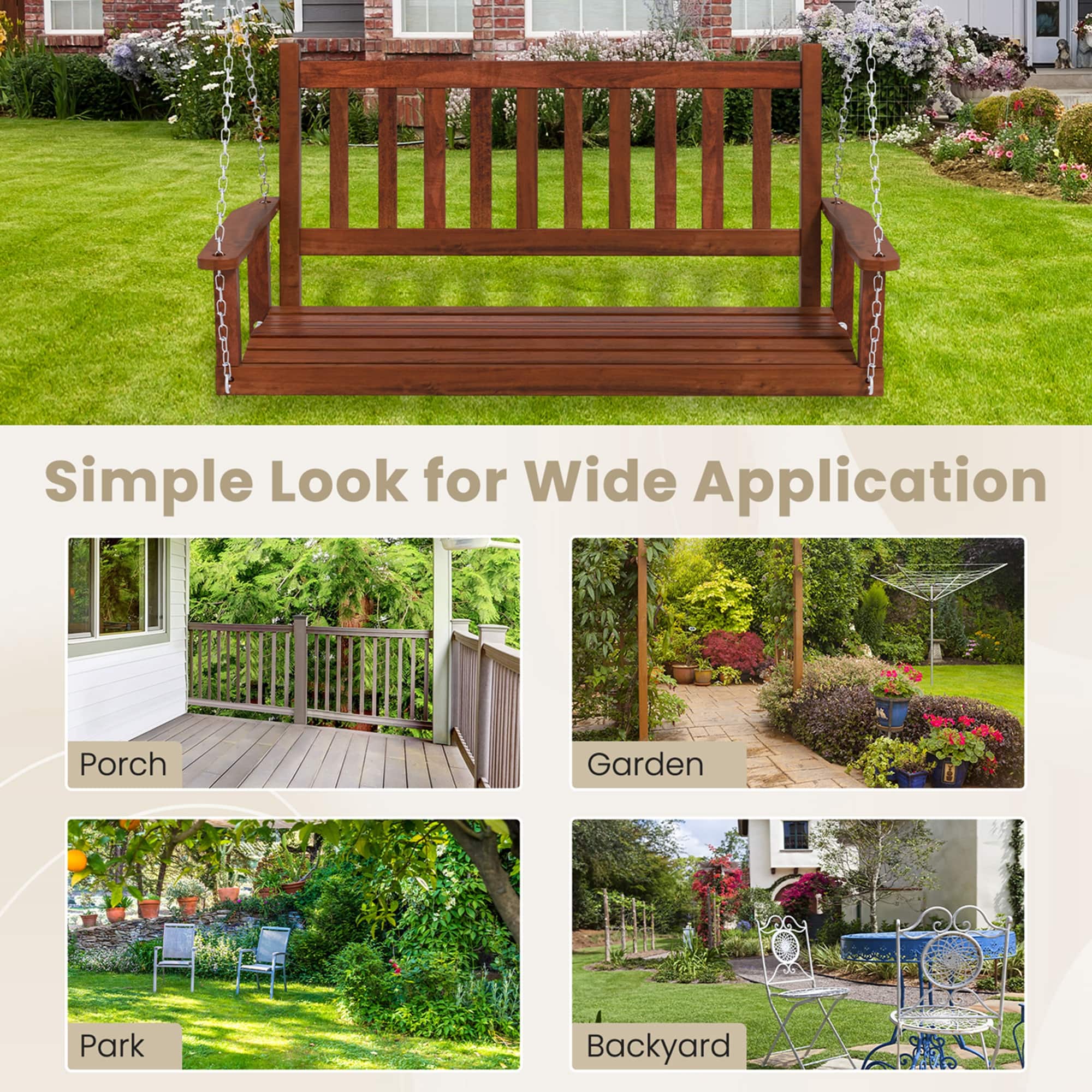 ODOO | Simple Look for Wide Application Porch Garden Park Backyard