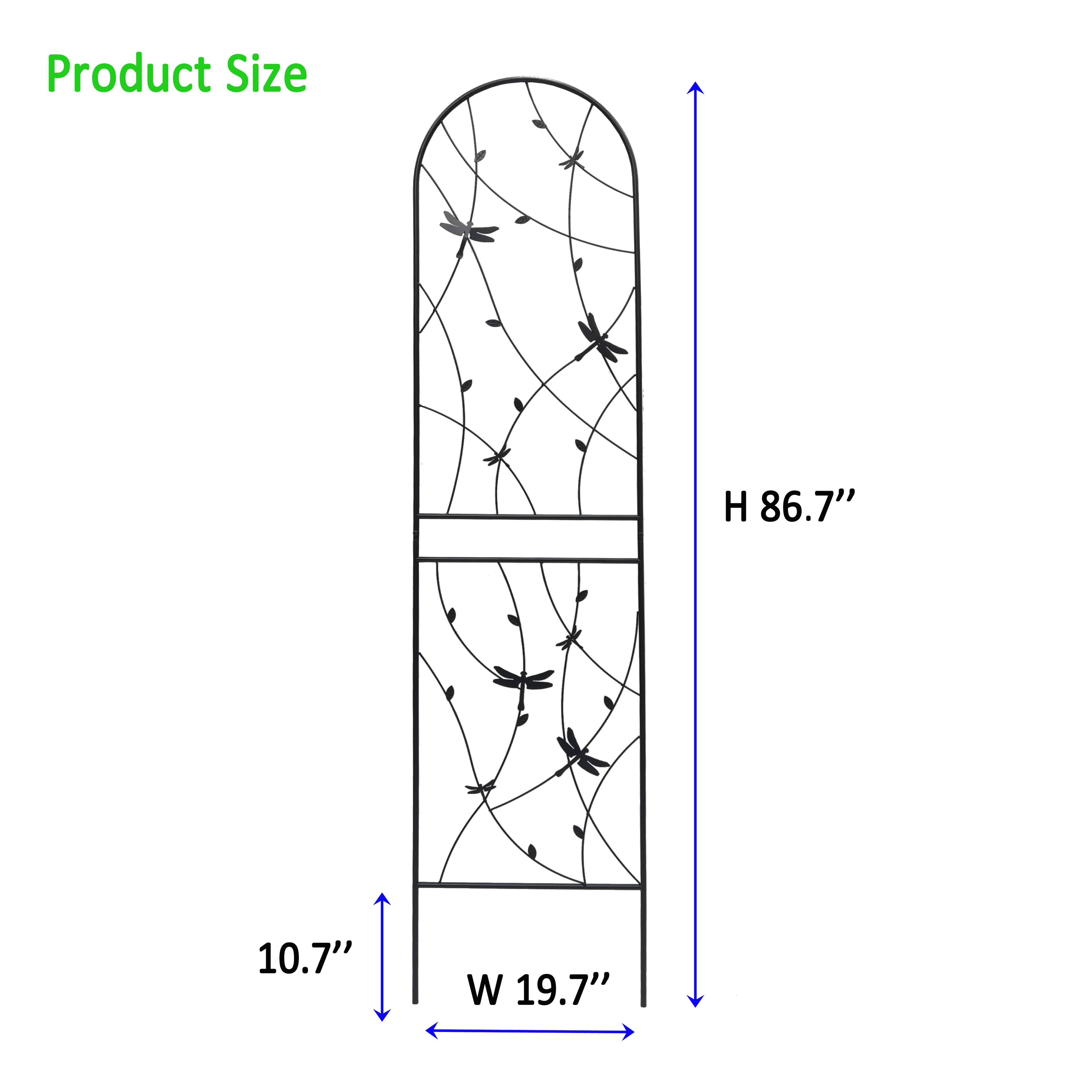 Product Size  
H 86.7"  
W 19.7"  
10.7"