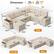 Dimension | x5 2450 LBS
112" 87" 17.8" 34.25" 21.8" 21.8" 44" 10.2" 46" 19.3" 54.3" 26.7" 53.9" 25.6"
Sofa 70" 113"
Lounge Bed