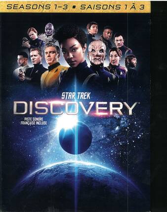 Front. Star Trek Discovery: Seasons 1-3 - DVD.