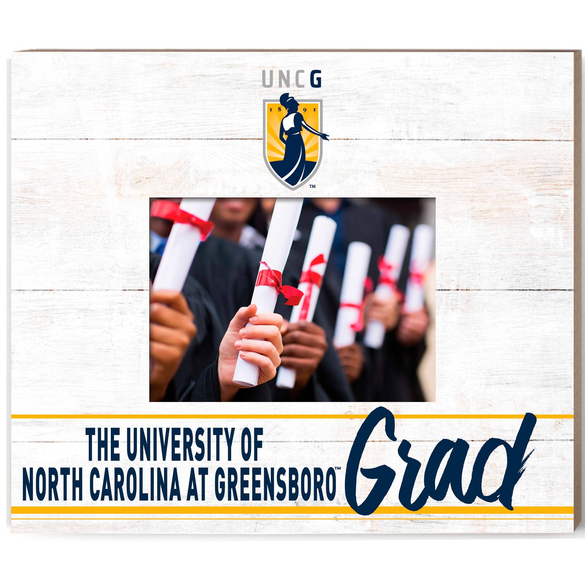 UNCG Spartans 13.5" x 11.5" Grad Frame
