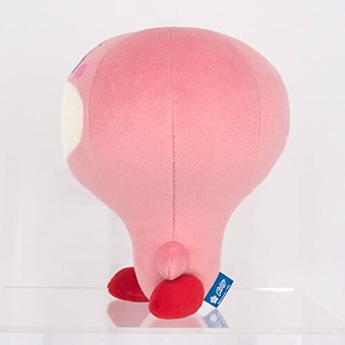 Alt View 4. Nintendo - Sanei Boeki KP58 Kirby All Star Collection Kirby Plush Toy, Size S, Height 6.9 inches (17.5 cm).