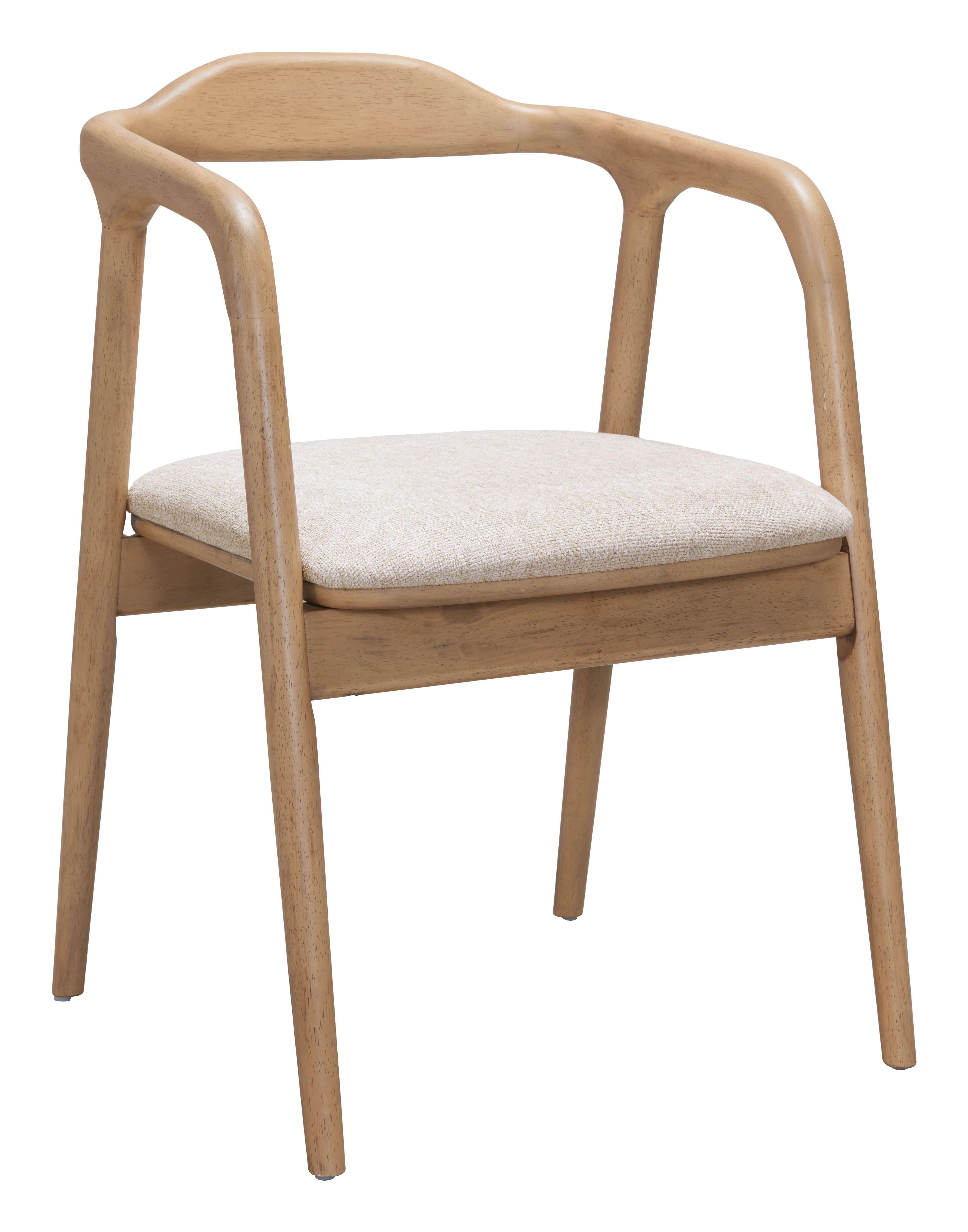 Hivvago - Hosoi Dining Chair - Beige