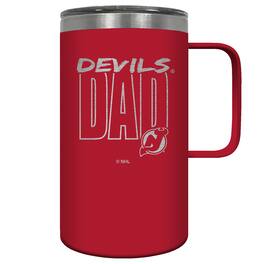 Great American Products - New Jersey Devils Dad 18oz. Hustle Travel Mug - Multicolor