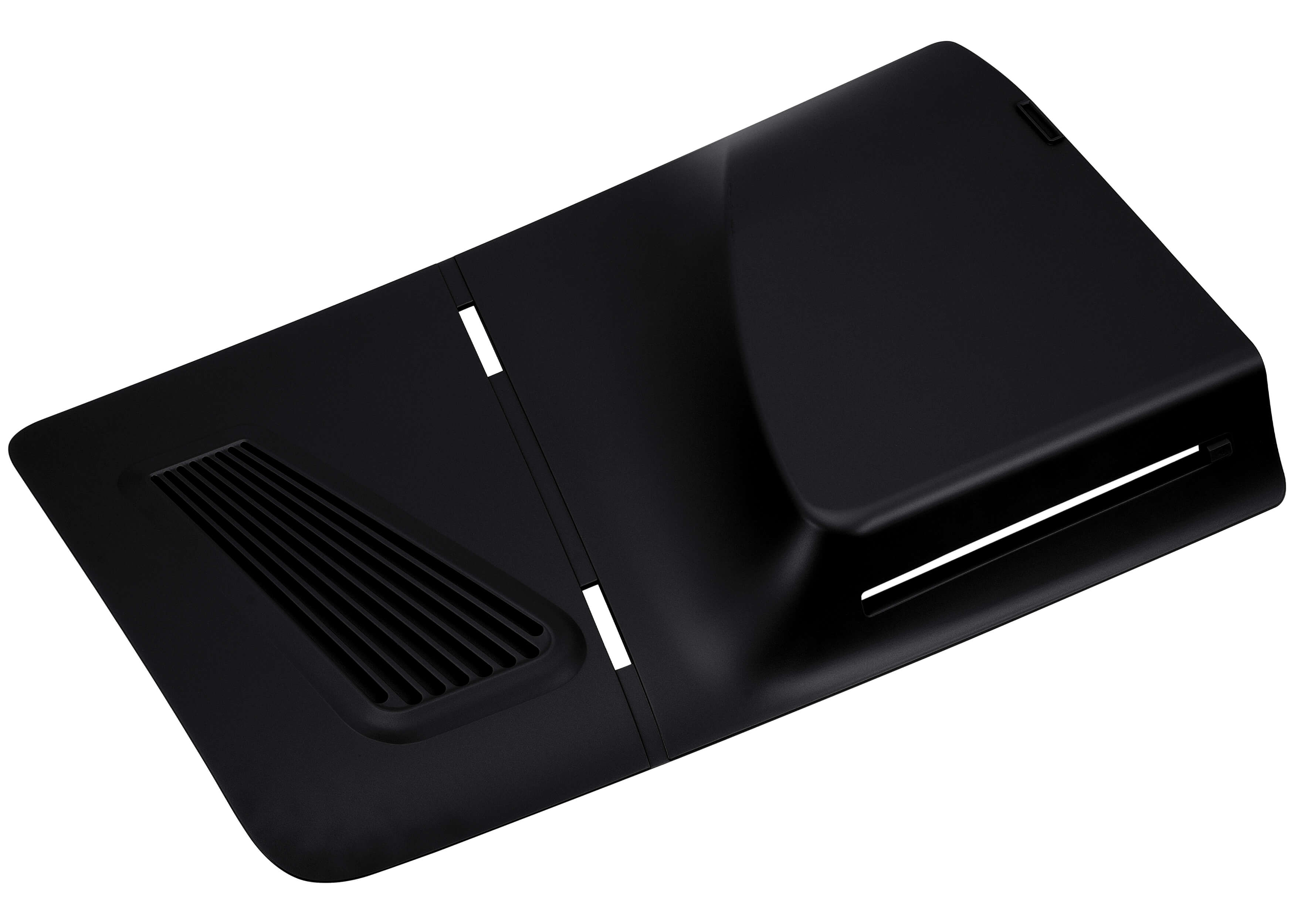 Alt View 2. MobileSentrix - Black Console Shell Compatible For PlayStation 5 Slim (2 Piece Set) - Black.