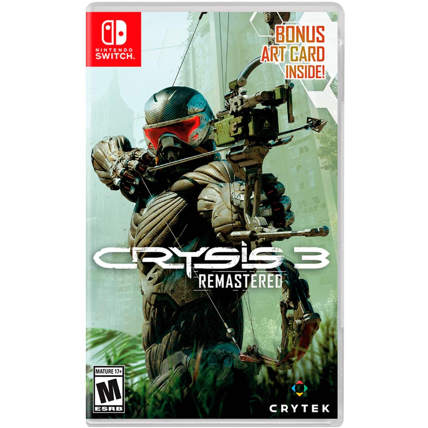 Crysis 3 Remastered - Bonus Art Card Inside!  [Nintendo Switch] - Nintendo Switch
