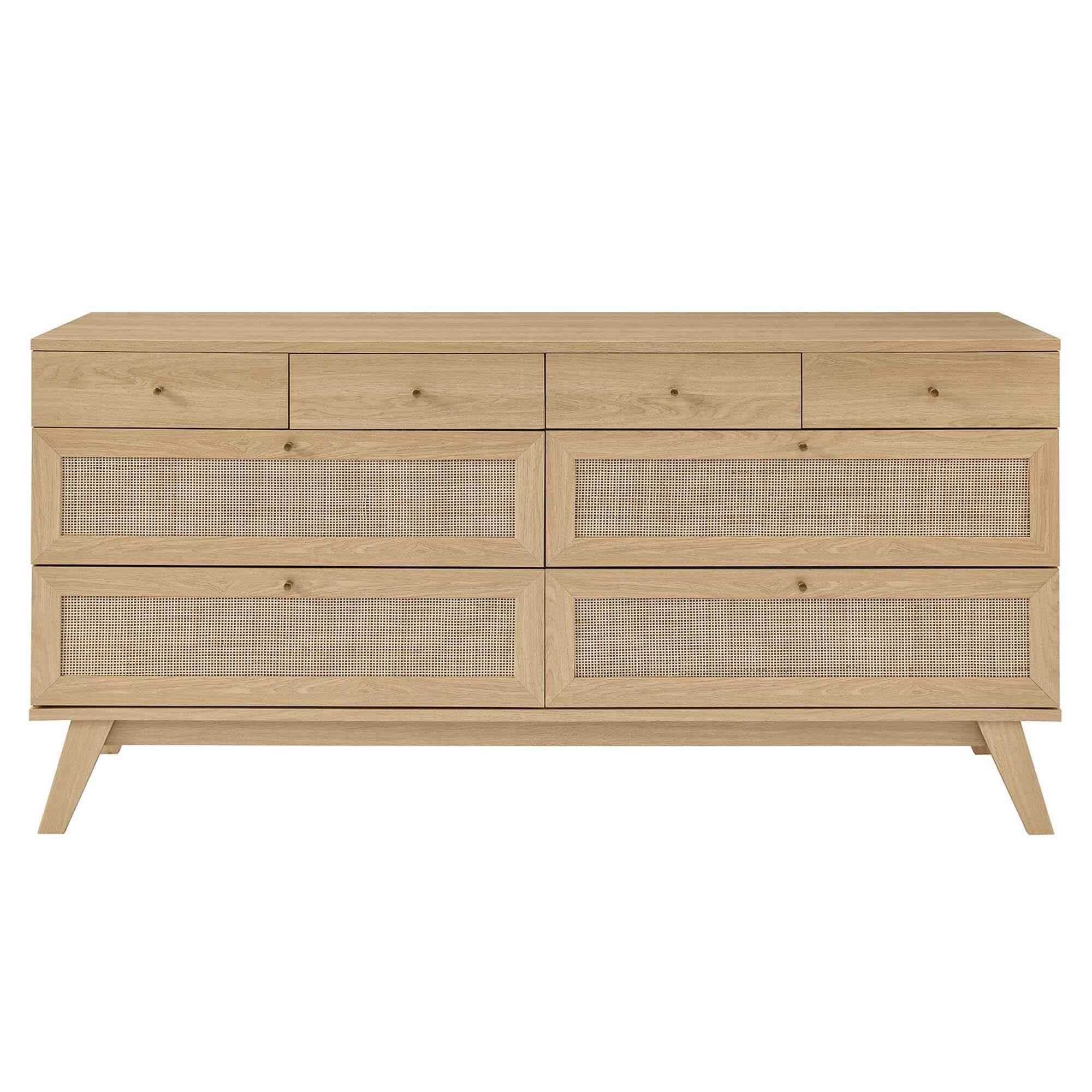Alt View 2. Modway - Soma 8-Drawer Dresser by Modway - Oak.