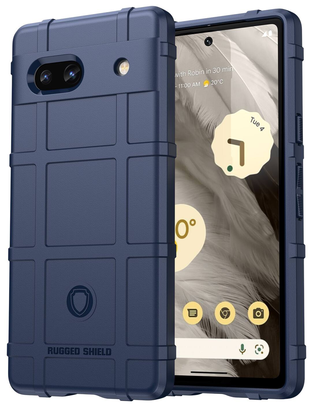 Nakedcellphone - Special Ops Case for Google Pixel 7a - Navy Blue