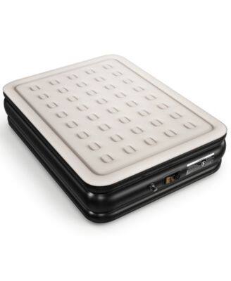 Alt View 7. Sugift - Queen Air Mattress 18in Raised Inflatable Bed With Built-In Pump 660 lbs Capacity For Guests And Camping - White.