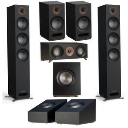 Jamo - S 809 7.1 Home Theater Pack, with 2x S 809 5' Floorstanding Speaker, 2x S 803 Bookshelf Speaker, S 81 Center