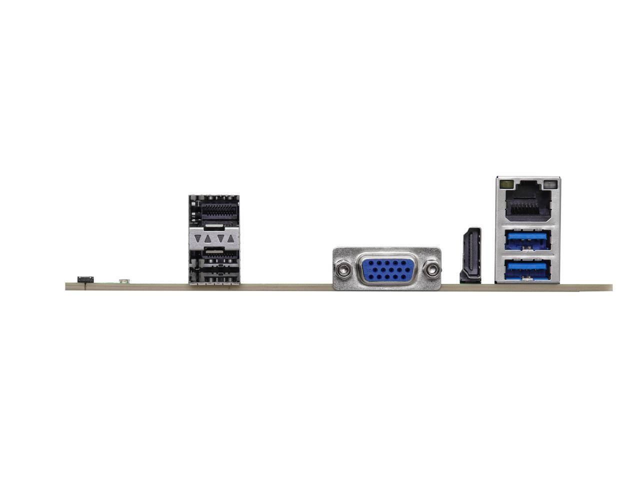 Alt View 3. ASRock Rack - ASRock Rack W880D4ID-2Q mini-ITX LGA 1851 Intel Core Ultra 200S Server MB Dual SFP28.