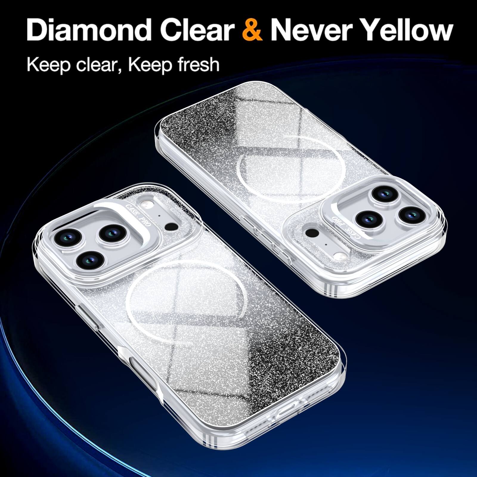 Diamond Clear & Never Yellow  
Keep clear, Keep fresh  
CASE PRO  
CASE.PRO  
PRO CAZE