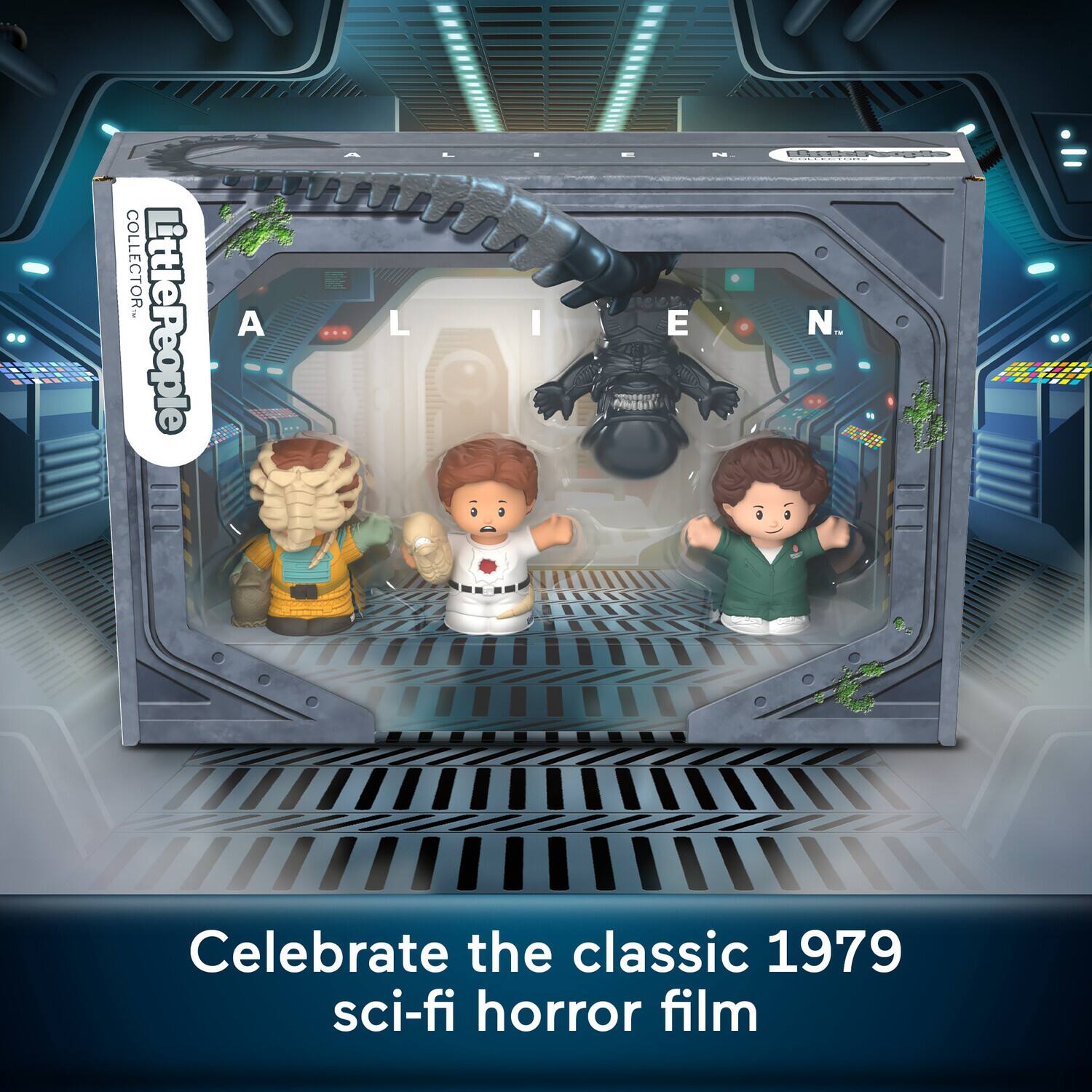 COLLECTOR  
LittlePeople  
A  
A BAR ...  
L  
L  
: I  
E never E  
N.  
N.  
Celebrate the classic 1979 sci-fi horror film