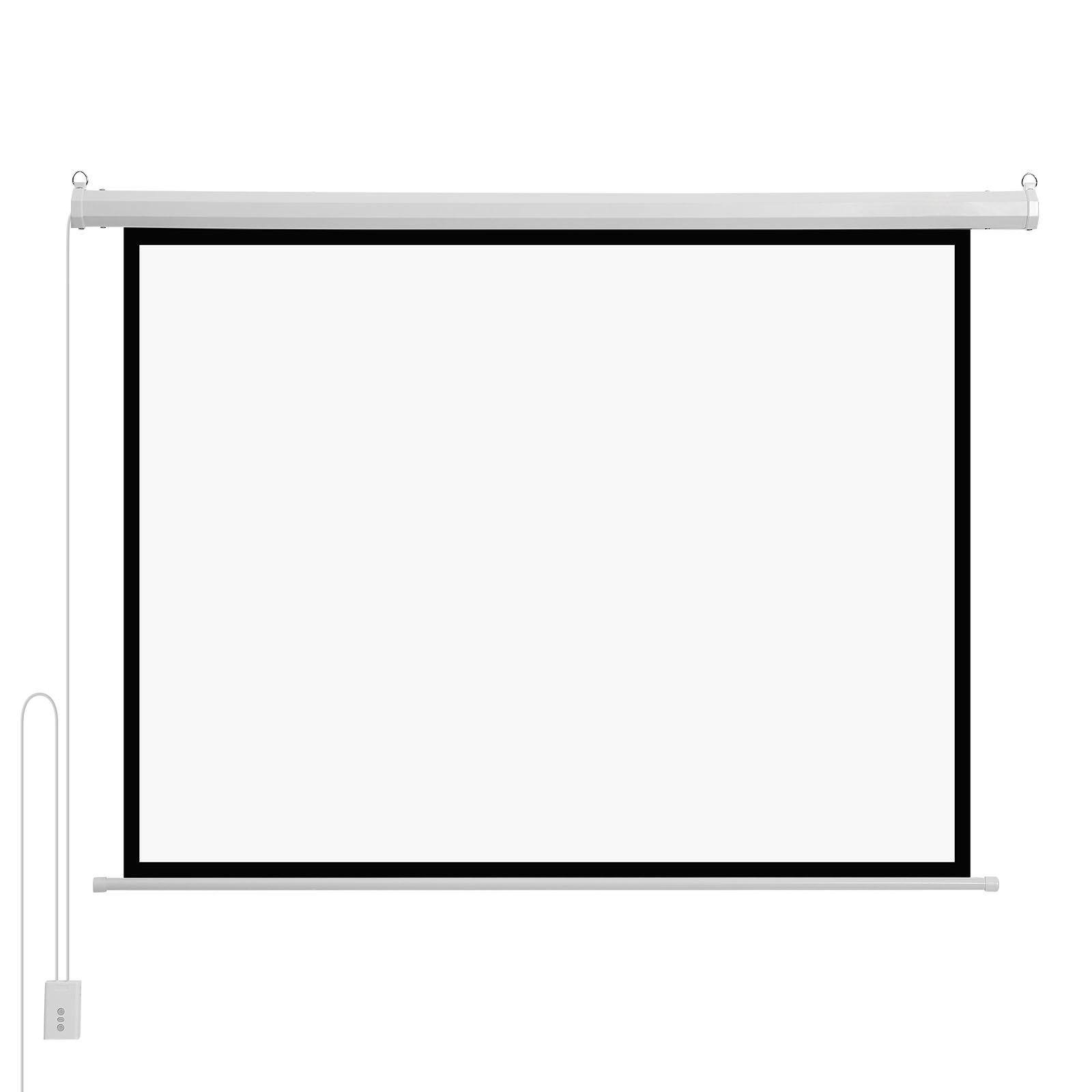 Alt View 10. Glintex - 72" Motorized Projector Screen 4:3 1080P HD Electric Wall Mount Remote Control.