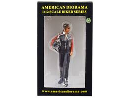 Biker Jane Figure For 1:12 Models by American Diorama