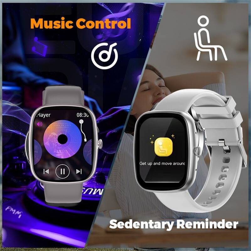 Music Control  
Layer 08:30  
Get up and move around  
Sedentary Reminder