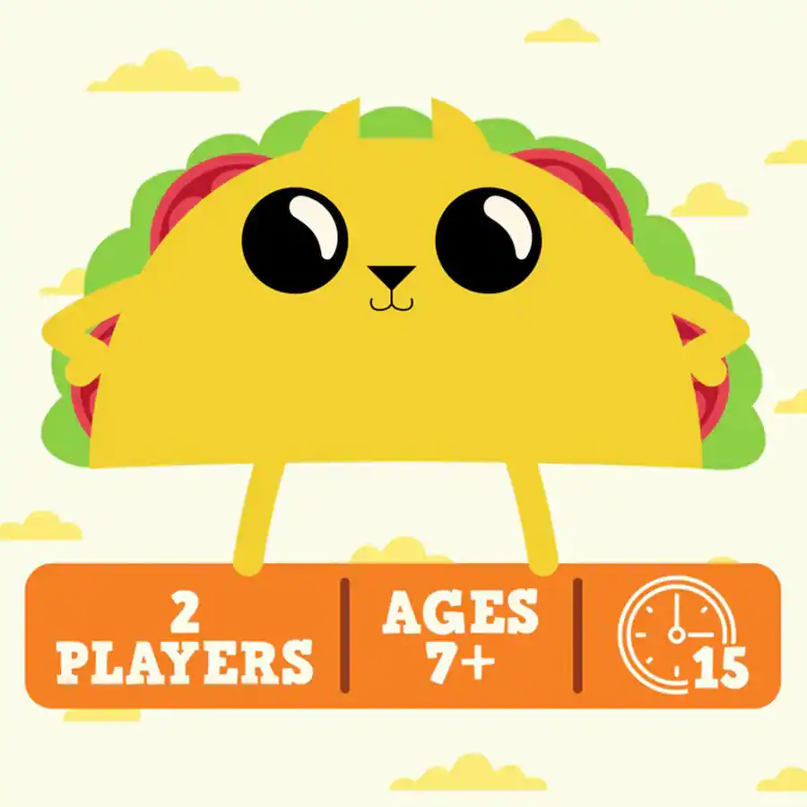 Exploding Kittens Taco Cat Color Exploding Kittens Tacocat Spelled Backwards Card Game Multi Color TACO ...