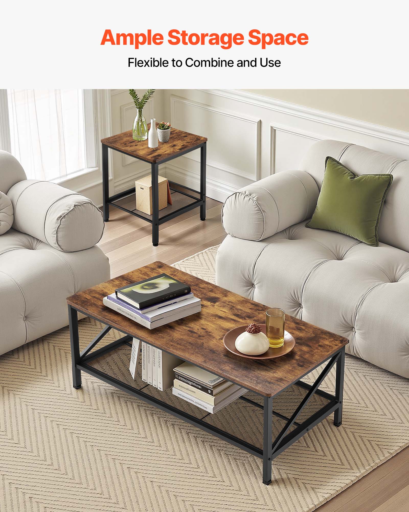 Ample Storage Space
Flexible to Combine and Use