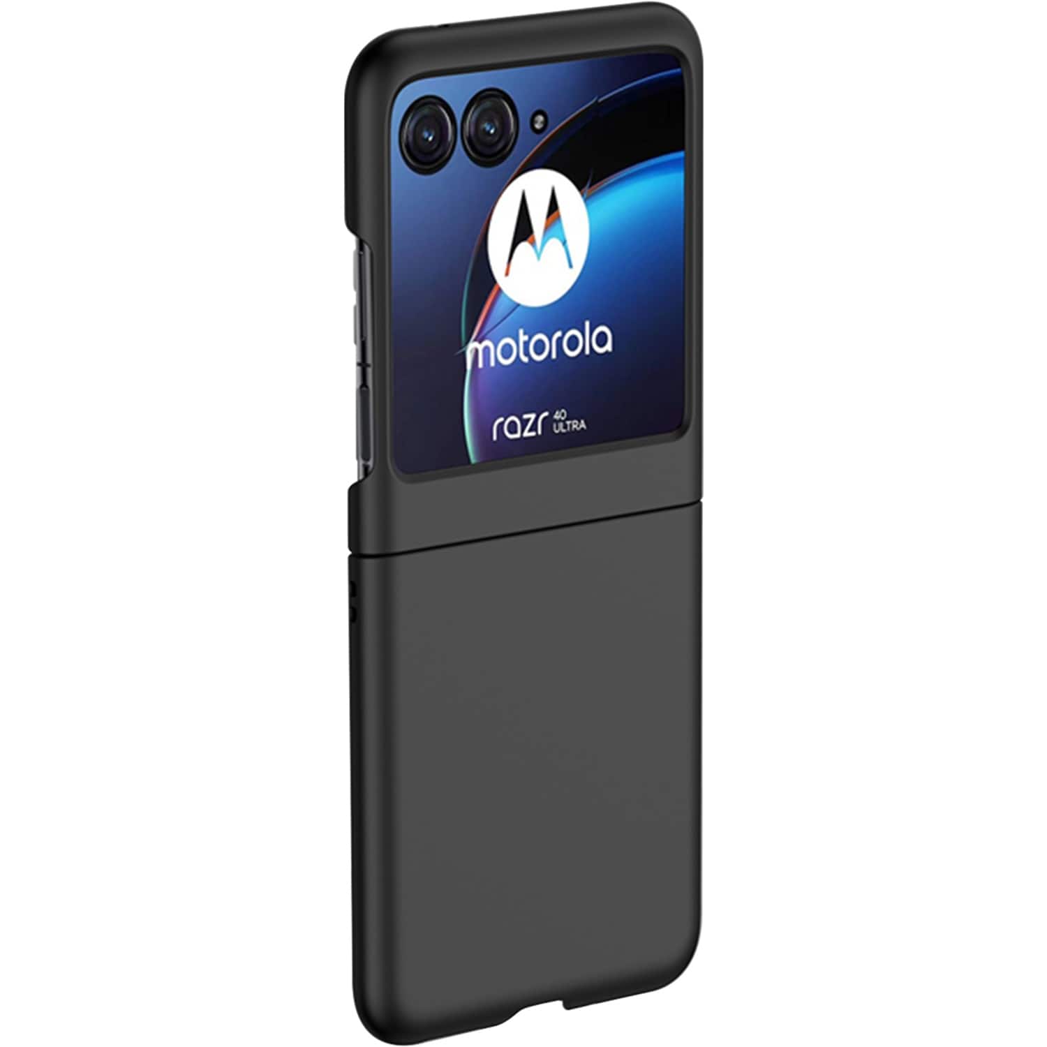 Alt View 11. SaharaCase - Slim Series Case for Motorola Razr+ (2023) - Black.